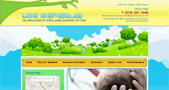 Desktop Screenshot of drlonishepherd.com